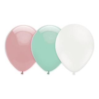 Ballonkombi Lyserød/Mintgrøn/Hvid