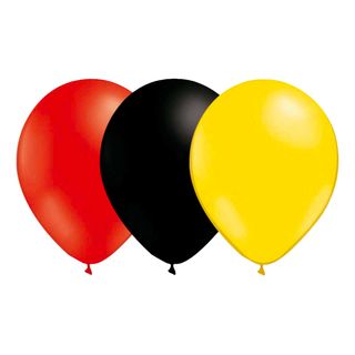 Ballonkombi Rød/Sort/Gul