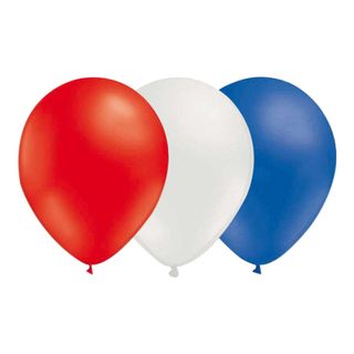 Ballonkombi Rød/Hvid/Blå