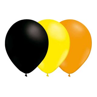 Ballonkombination Sort/Lysegul/Orange