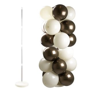 Ballongpelare Vit i Plast