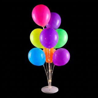 Ballongställ LED Vit