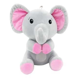 Ballonvægt Elefant Lyserød med Øje