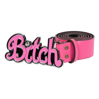 Bälte Bitch Neonrosa