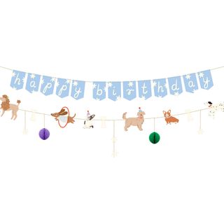 Banner Happy Birthday Hunde