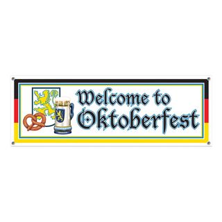 Banner Welcome to Oktoberfest