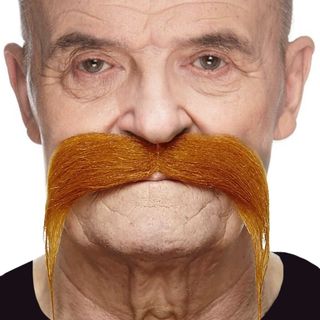 Bandit Moustache Orange