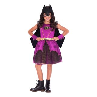 Batgirl Lilla Kjole Børnekostume