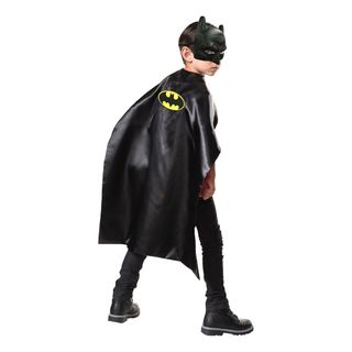 Batman Kappe & Maske Børne Udklædningskit