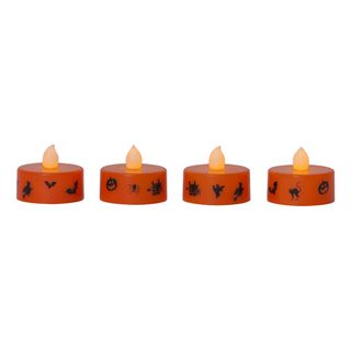 Batteridrevne Fyrfadslys Halloween LED