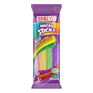 Bebeto Wacky Sticks Fizzy Fruit Mix