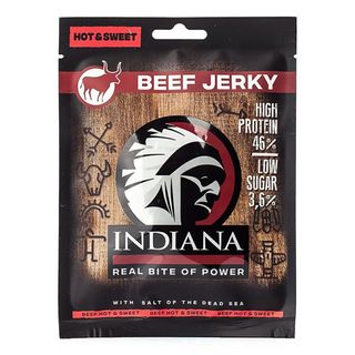 Indiana Beef Jerky Hot and Sweet