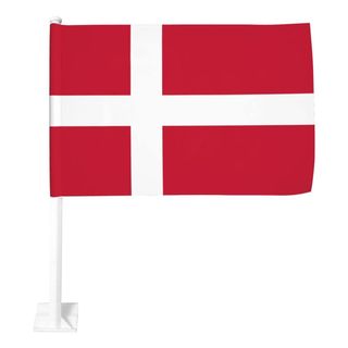 Bilflag Dansk Flag