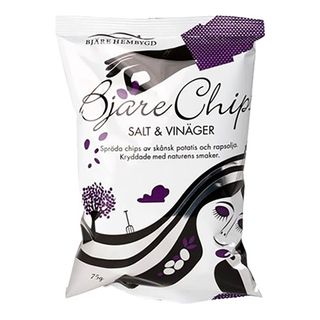 Bjäre Chips Salt og Eddike