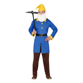 Blå Dværg Kostume