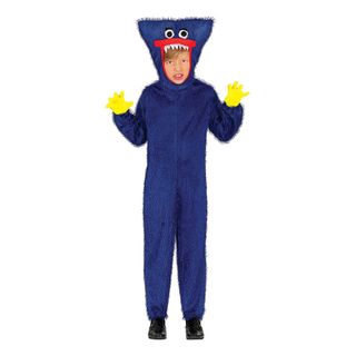 Blåt Monster Børnekostume