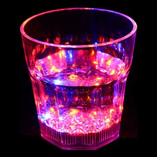 Blinkende Whiskyglas