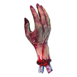 Blodig Hand Rekvisit