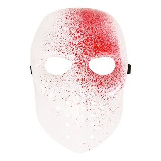 Hvid Blodig Maske