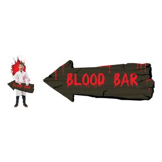 Blood Bar Vægskilt