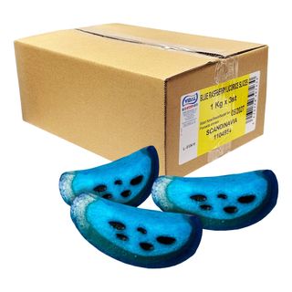 Blue Raspberry Slices Licorice Økonomipakke