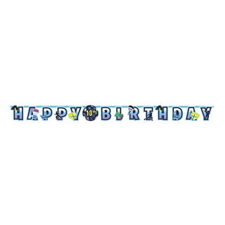Bogstavguirlande Happy Birthday Battle Royale