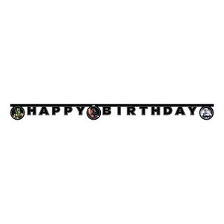 Bogstavguirlande Happy Birthday Star Wars