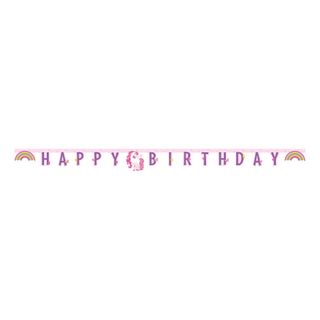 Guirlande Happy Birthday Unicorn