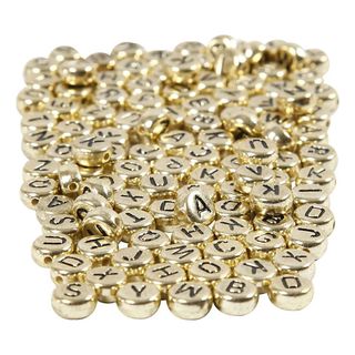 Bogstavperler Guld