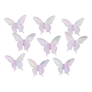 Bordsdekoration Sommerfugle Iridescent