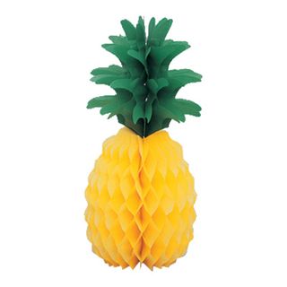 Borddekoration Honeycomb Ananas