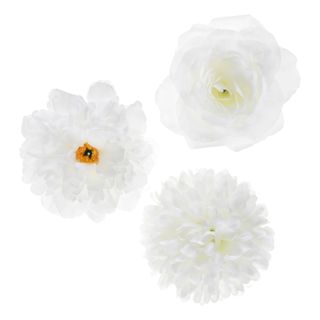 Borddekoration Hvide Blomster