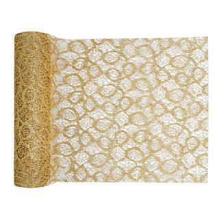 Bordløber Guld Metallic