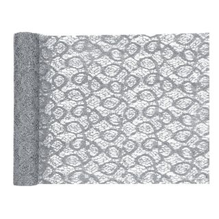 Bordløber Sølv Metallic