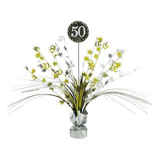 Borddekoration 50 Guld/Sølv Glitter
