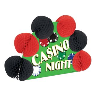 Borddekoration Casino