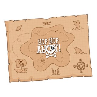 Bordstabletter Pirat Hip Hip Ahoy