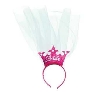 Bride To Be Diadem med Slør