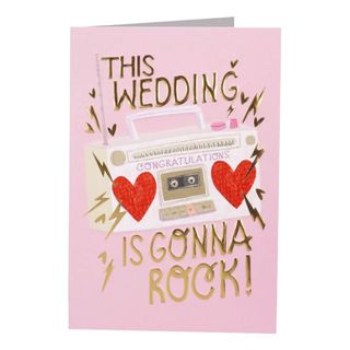 Bryllupskort Rock Wedding