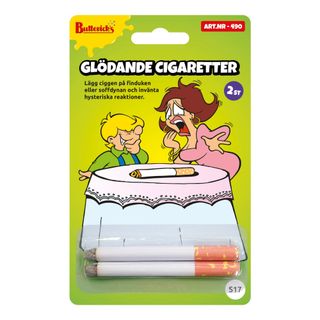 Butterick's Glødende Cigaretter Skæmtartikel