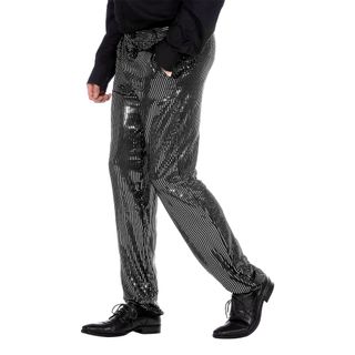 Bukser Herre Silver Metallic