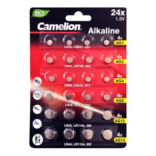 Camelion Knapcellebatterier Multipack