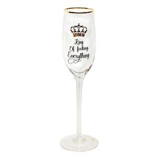 Champagneglas King of Everything