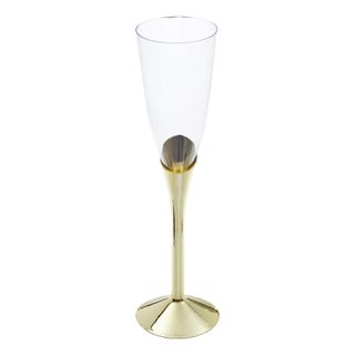 Champagneglas med Guldfod
