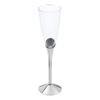 Champagneglas med Sølvfod