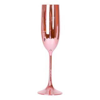 Champagneglas Metallic Lyserød