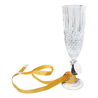 Champagneglas Student med Bånd
