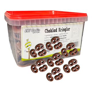 Chokoladekringler Storpakke