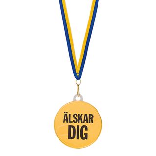 Chokladmedalj Älskar Dig