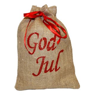Julesæk i Jute